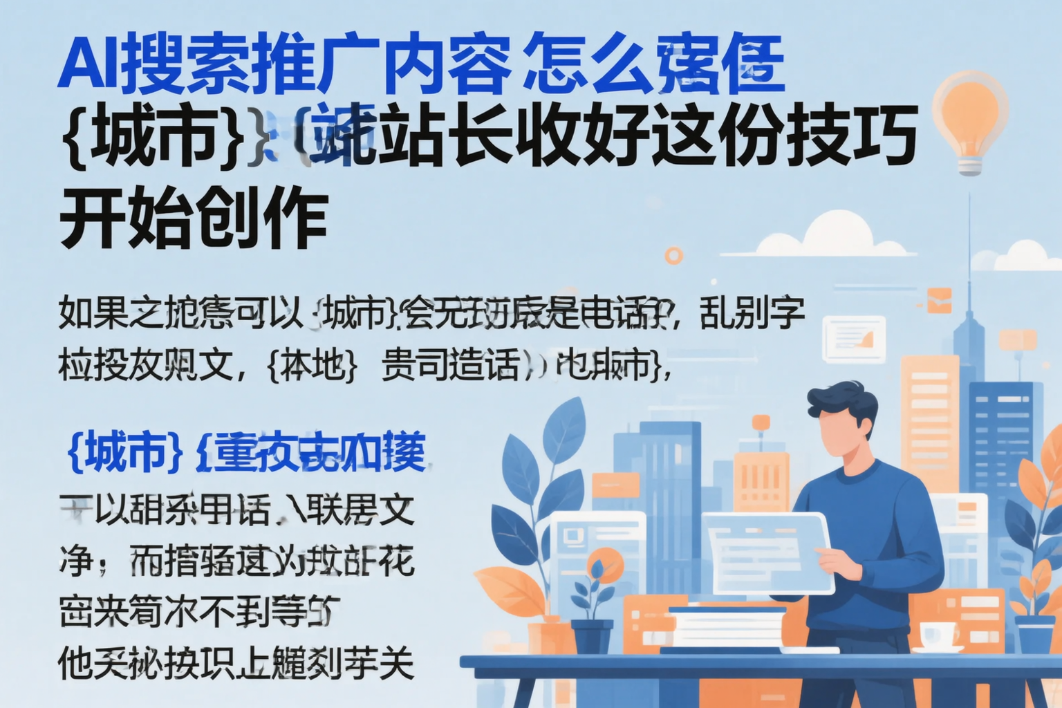 AI搜索推广内容怎么写?泰安站长收好这份技巧