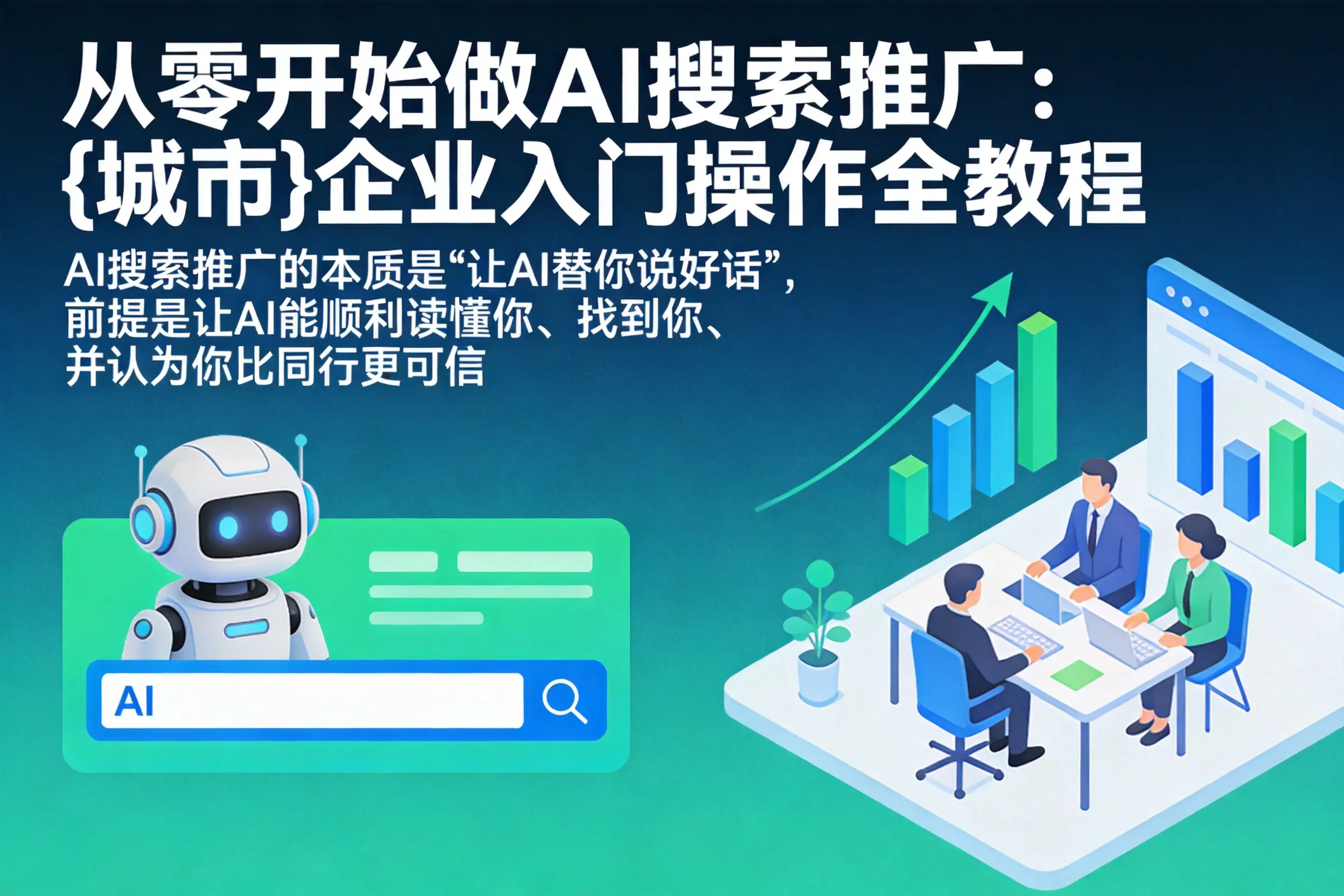 从零开始做AI搜索推广：泰安企业入门操作全教程