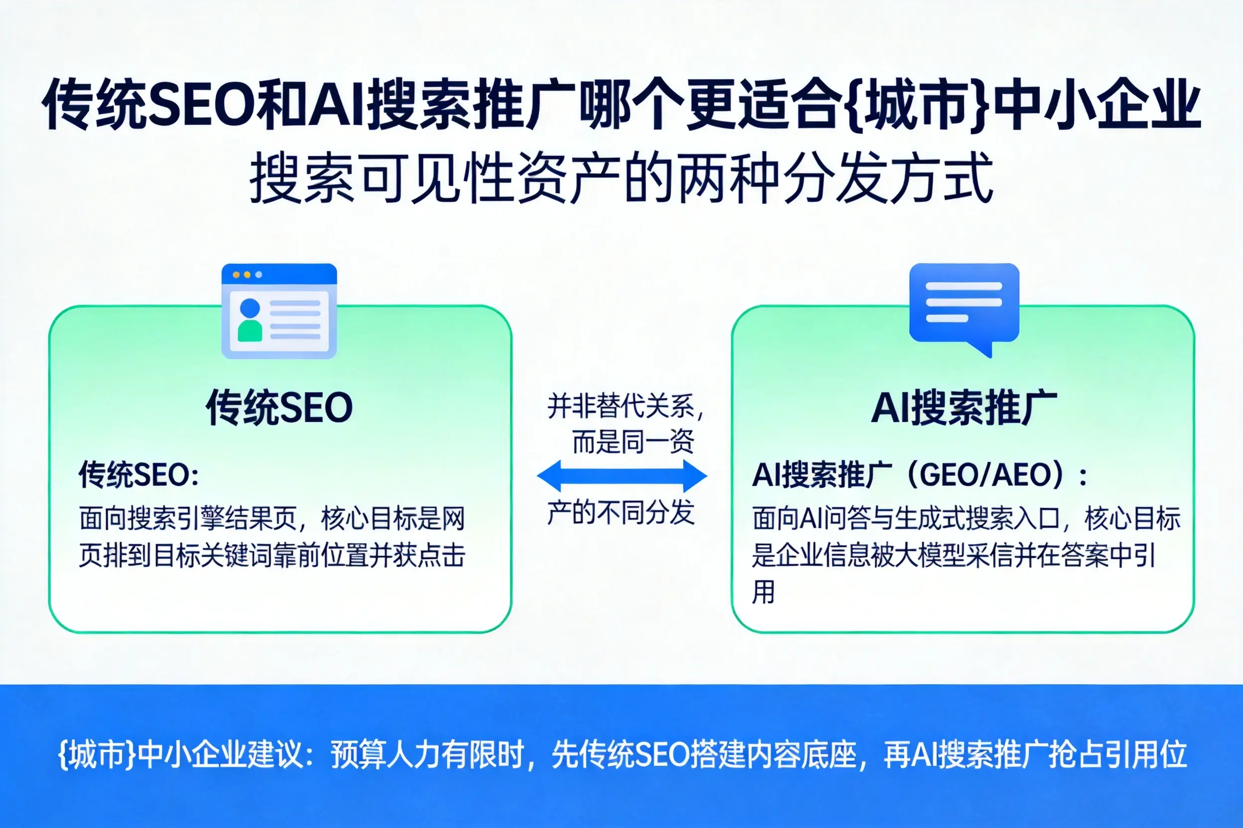 传统SEO和AI搜索推广哪个更适合泰安中小企业