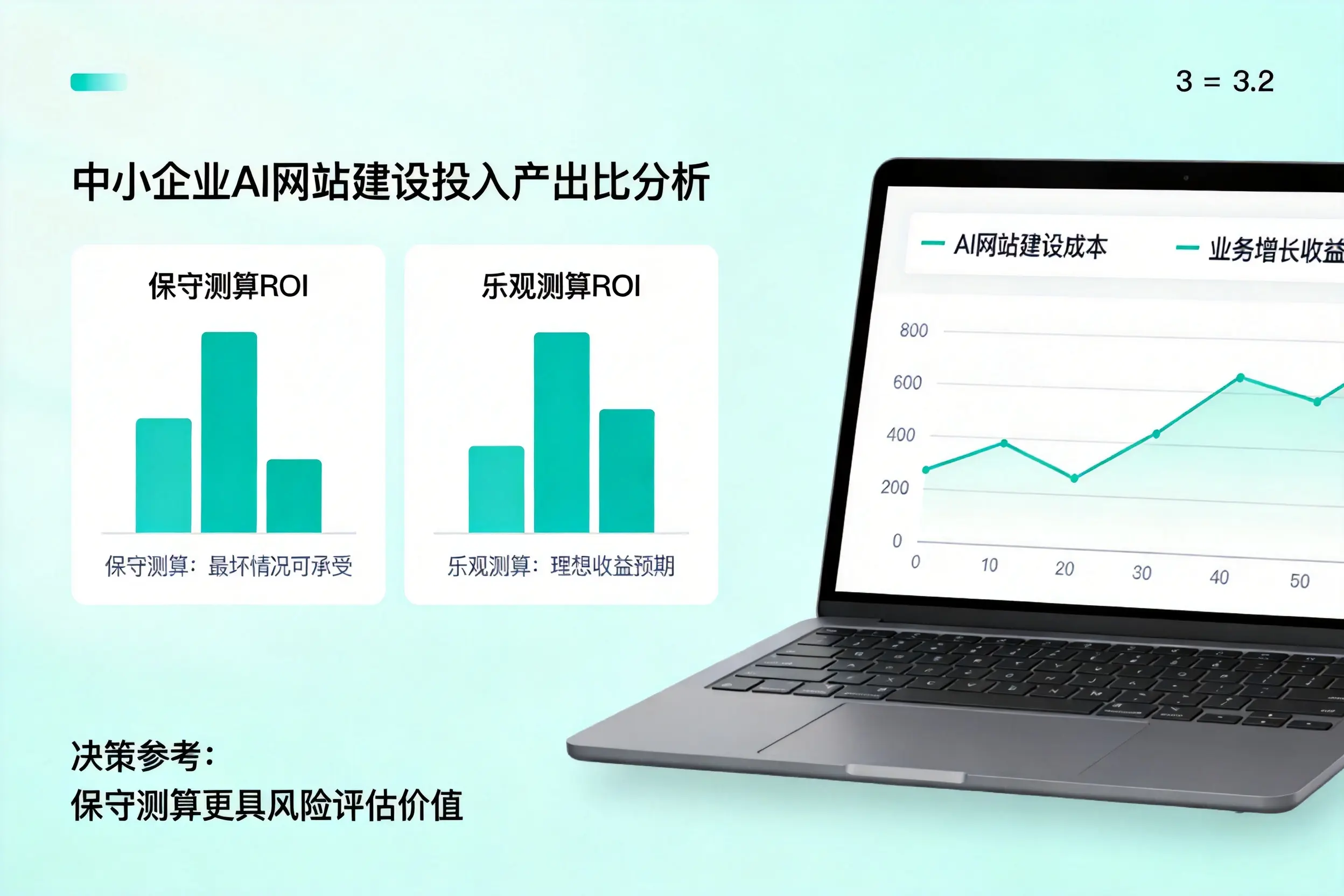 泰安中小企业AI网站建设投入产出比怎么算?先看这份分析