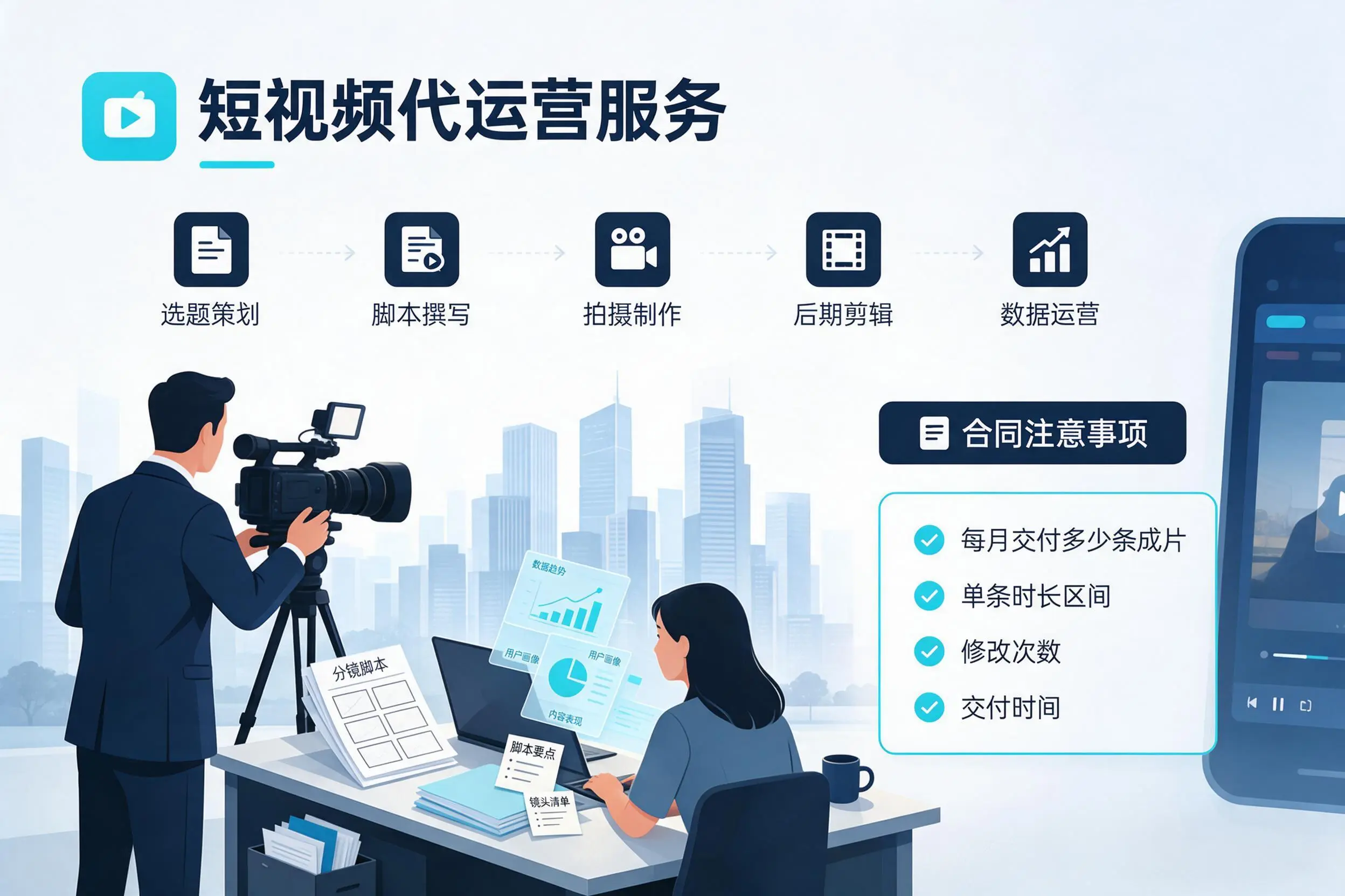 短视频代运营包含哪些服务？泰安企业常见问题科普