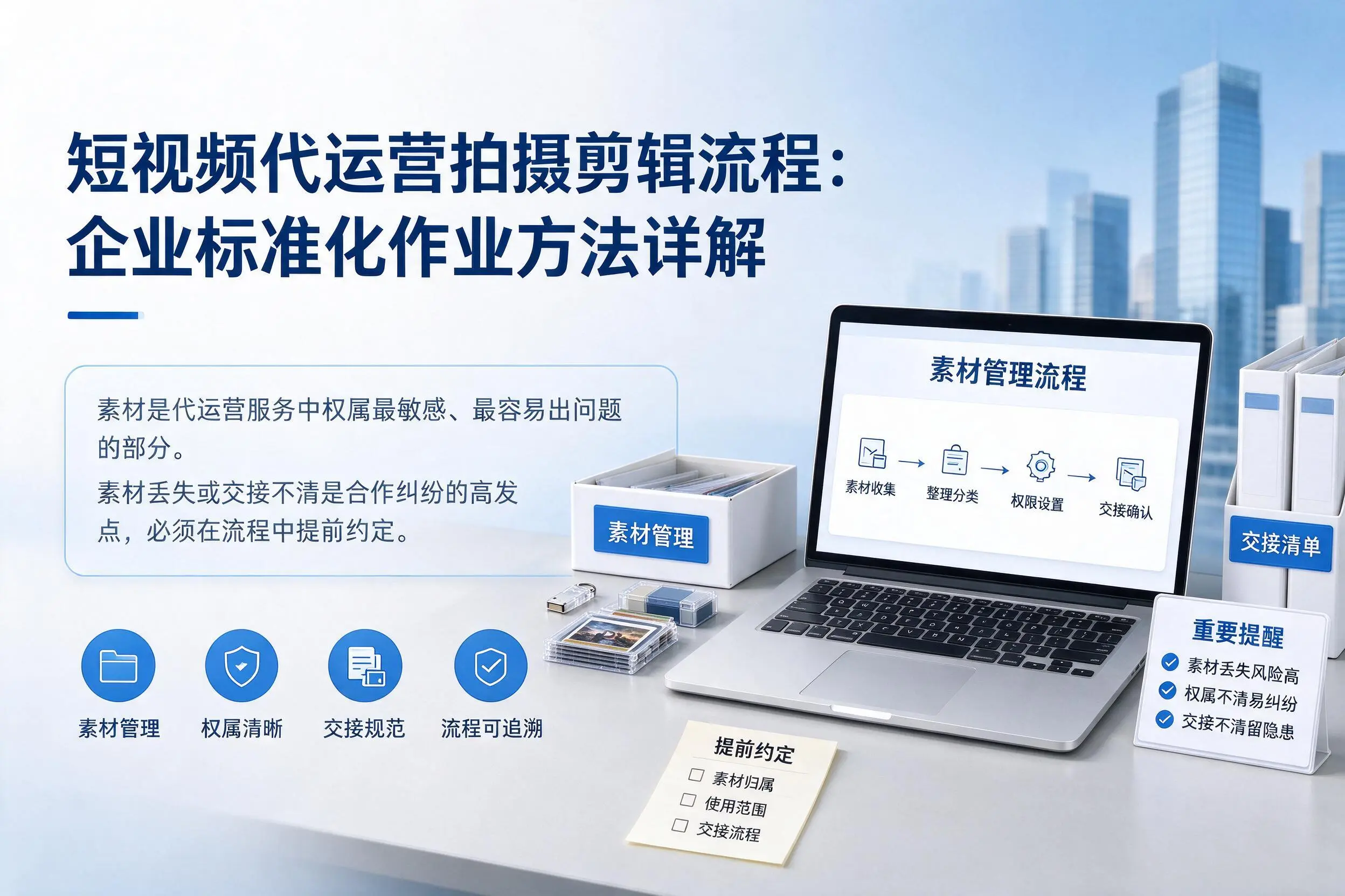 短视频代运营拍摄剪辑流程：泰安企业标准化作业方法详解