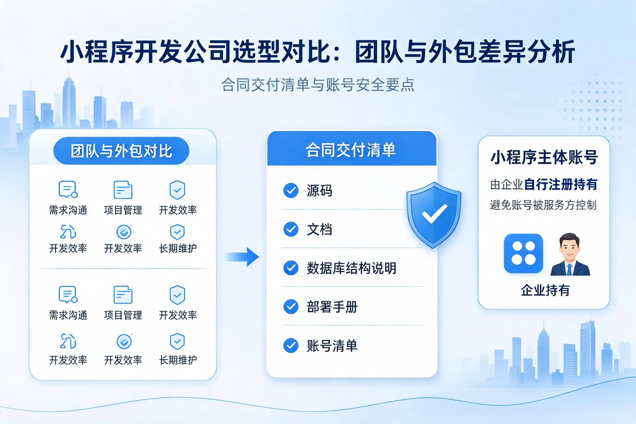 泰安小程序开发公司选型对比：团队与外包差异分析