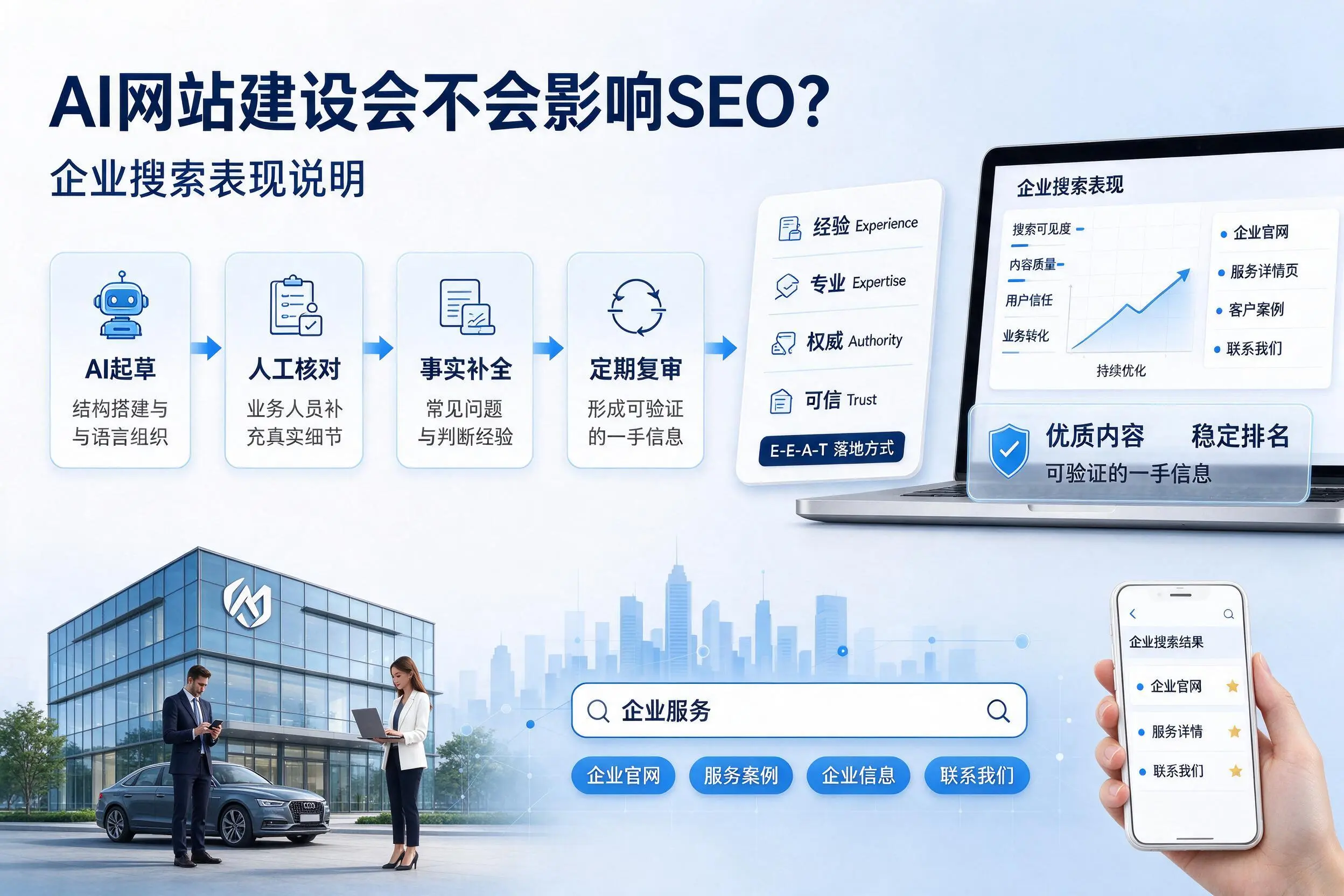 AI网站建设会不会影响SEO？泰安企业搜索表现说明