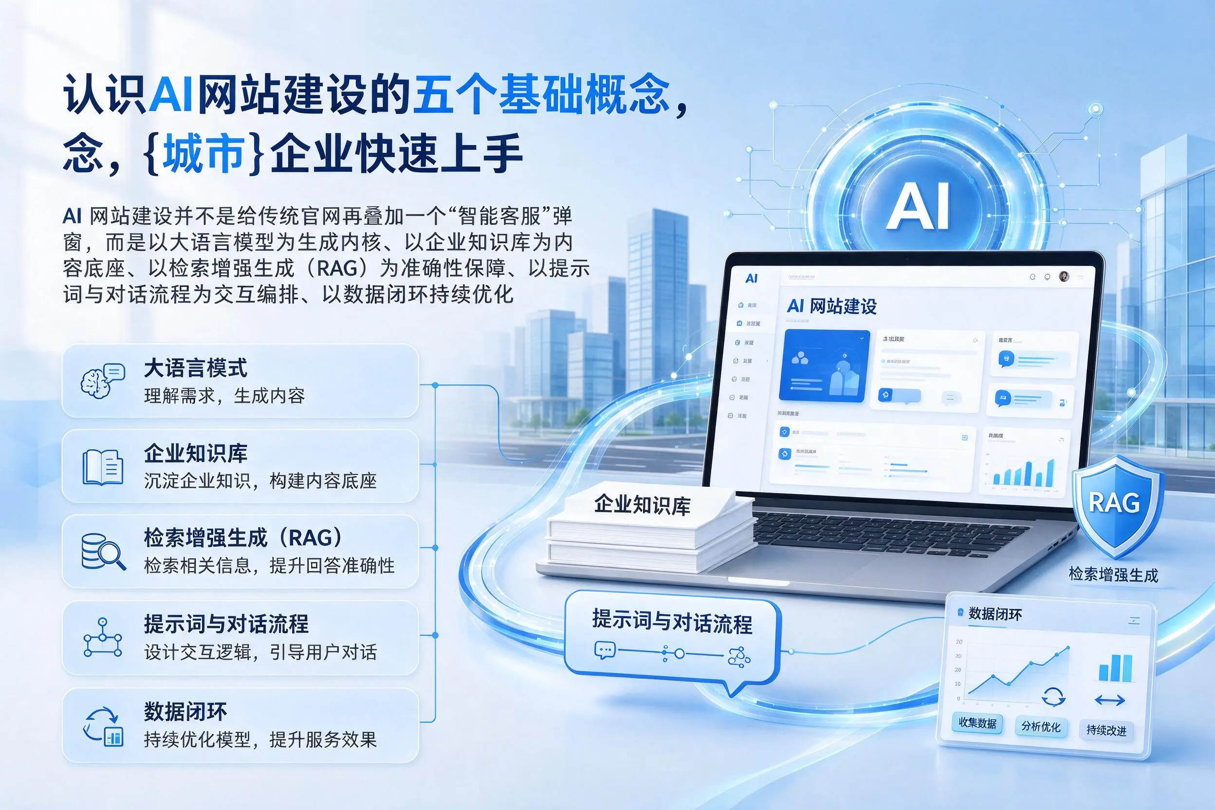 认识AI网站建设的五个基础概念，泰安企业快速上手