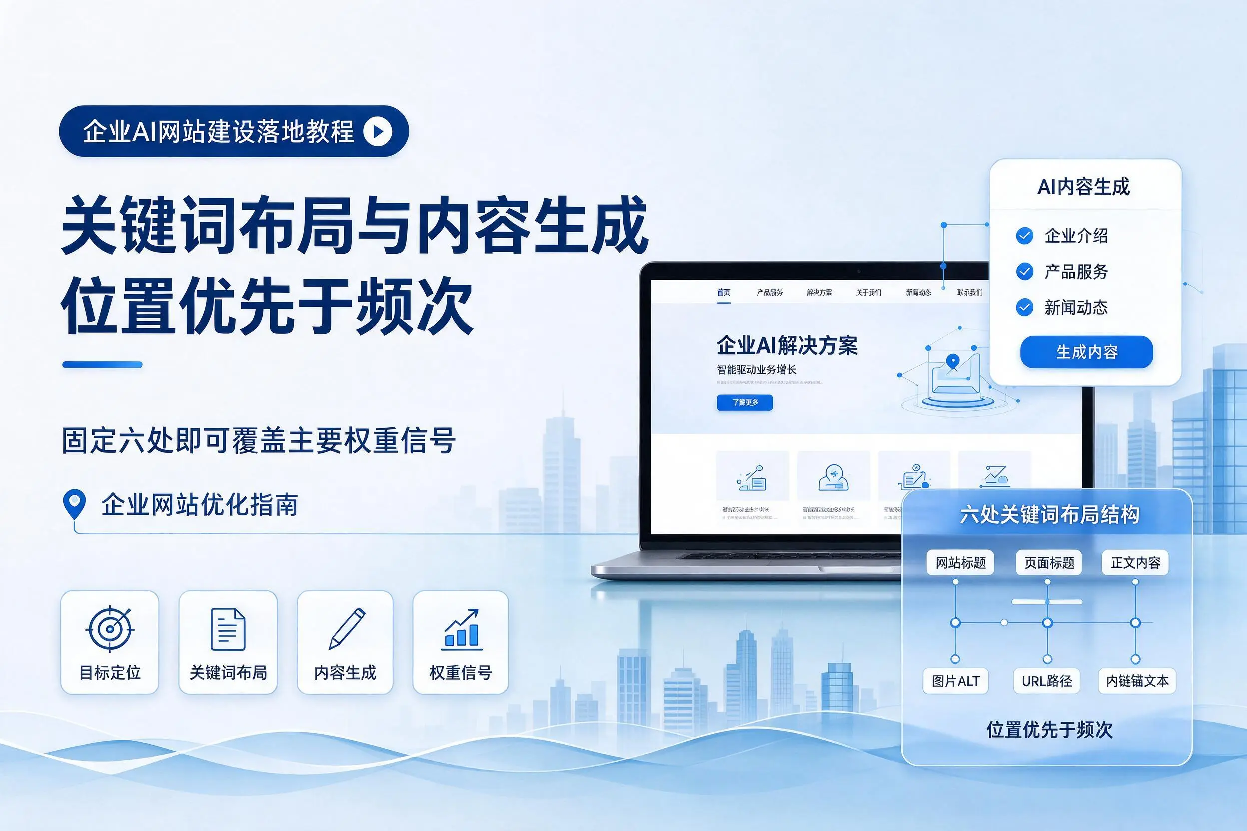 泰安企业AI网站建设落地教程:关键词布局与内容生成