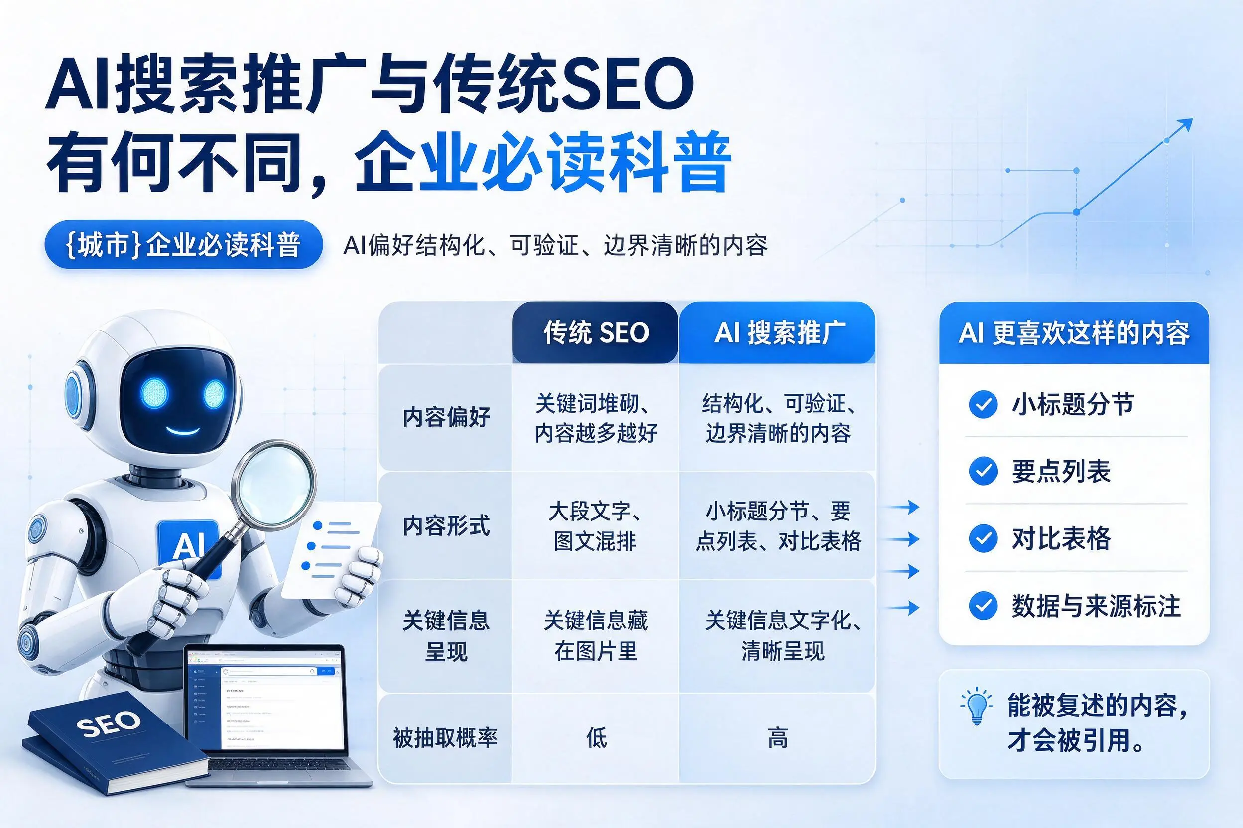 AI搜索推广与传统SEO有何不同，泰安企业必读科普